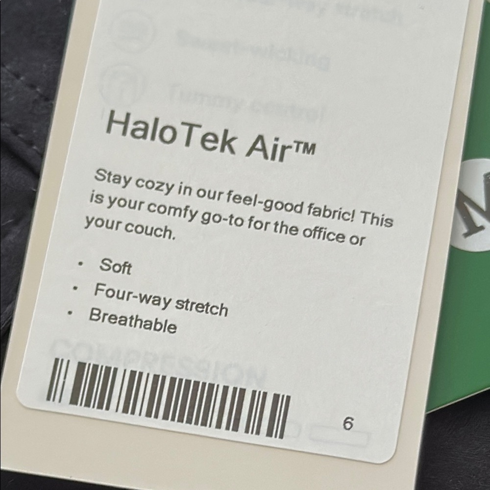 Halara Button Front Pant Square Front Pockets Bla… - image 4